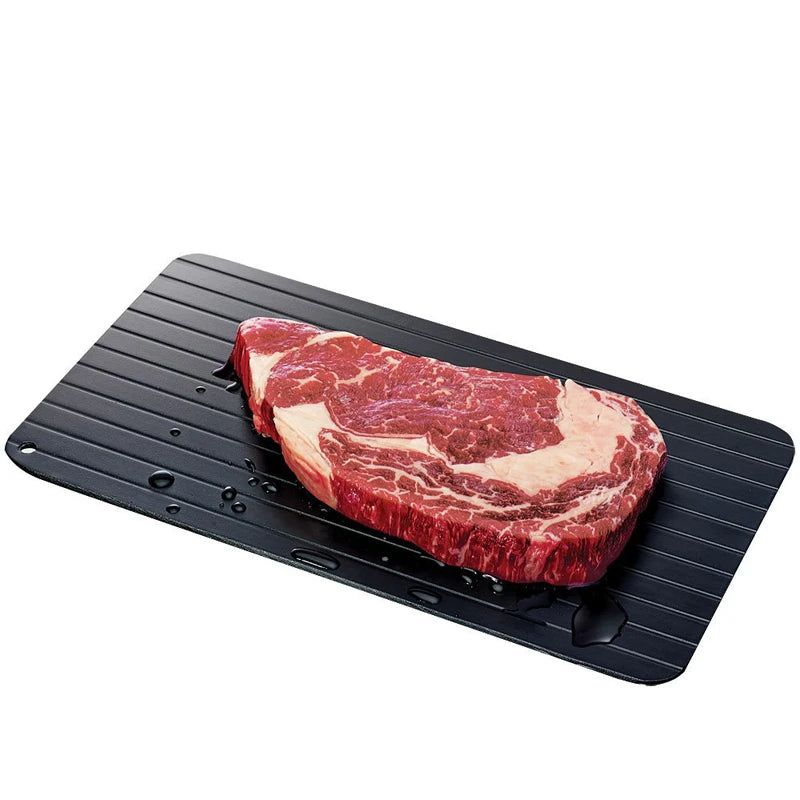 Bandeja de descongelamento rápido,bandeja de descongelamento de alimentos ,carne,peixes e varios outros alimentos congelados